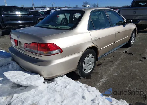 2002 Honda Accord 3.0 Lx from USA, damaged, VIN 1HGCG16442A016502
